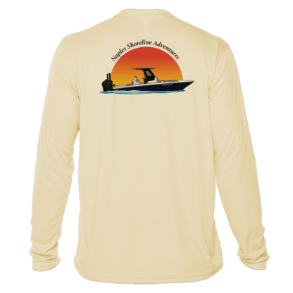 Naples Shoreline Adventures - Shoreline Logo - UPF 50+ Long Sleeve