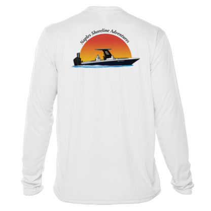Naples Shoreline Adventures - Shoreline Logo - UPF 50+ Long Sleeve - Image 3