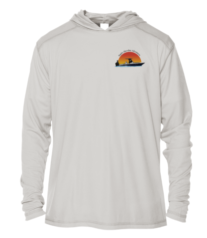 Naples Shoreline Adventures - Shoreline Logo - UPF 50+ Hoodie - Image 4