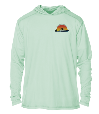 Naples Shoreline Adventures - Shoreline Logo - UPF 50+ Hoodie - Image 6