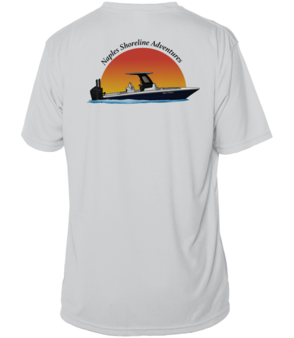 Naples Shoreline Adventures - Shoreline Logo - UPF 50+ Short Sleeve - Image 3